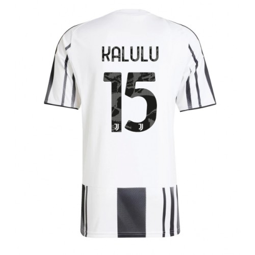 Stroje piłkarskie Juventus Pierre Kalulu #15 Koszulka Podstawowej 2025-26 Krótki Rękaw